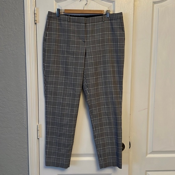 Hugo Boss Plaid Straight Leg Pants - Picture 3 of 13
